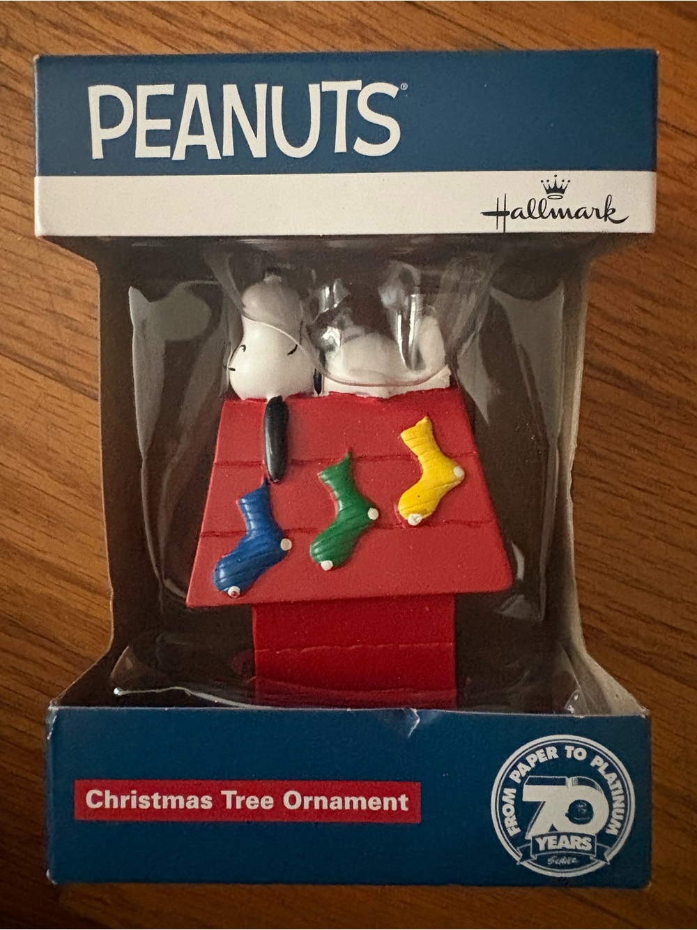 Hallmark Peanuts Snoopy Red Doghouse Christmas Ornament